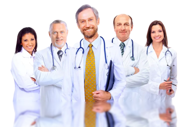 Medicos sonriendo